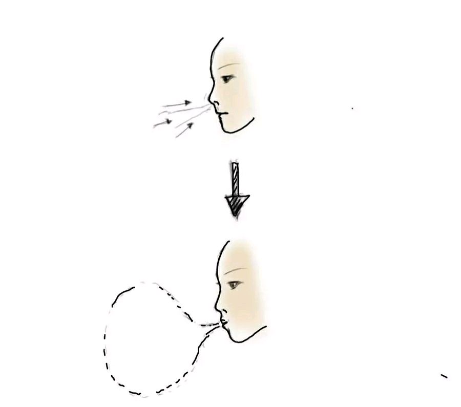吹气球训练法图片